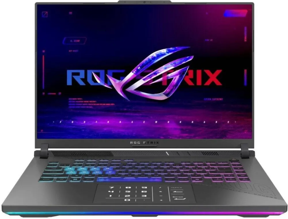 Laptop Asus ASUS ROG Strix G16 FHD+ 16 inch AMD Ryzen 9 8940HX 32GB 1TB SSD RTX 5080 Free Dos Eclipse Gray