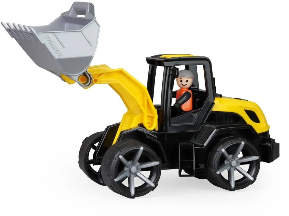 Masina Lena Buldoexcavator Lena Truxx 2, din plastic, pentru copii