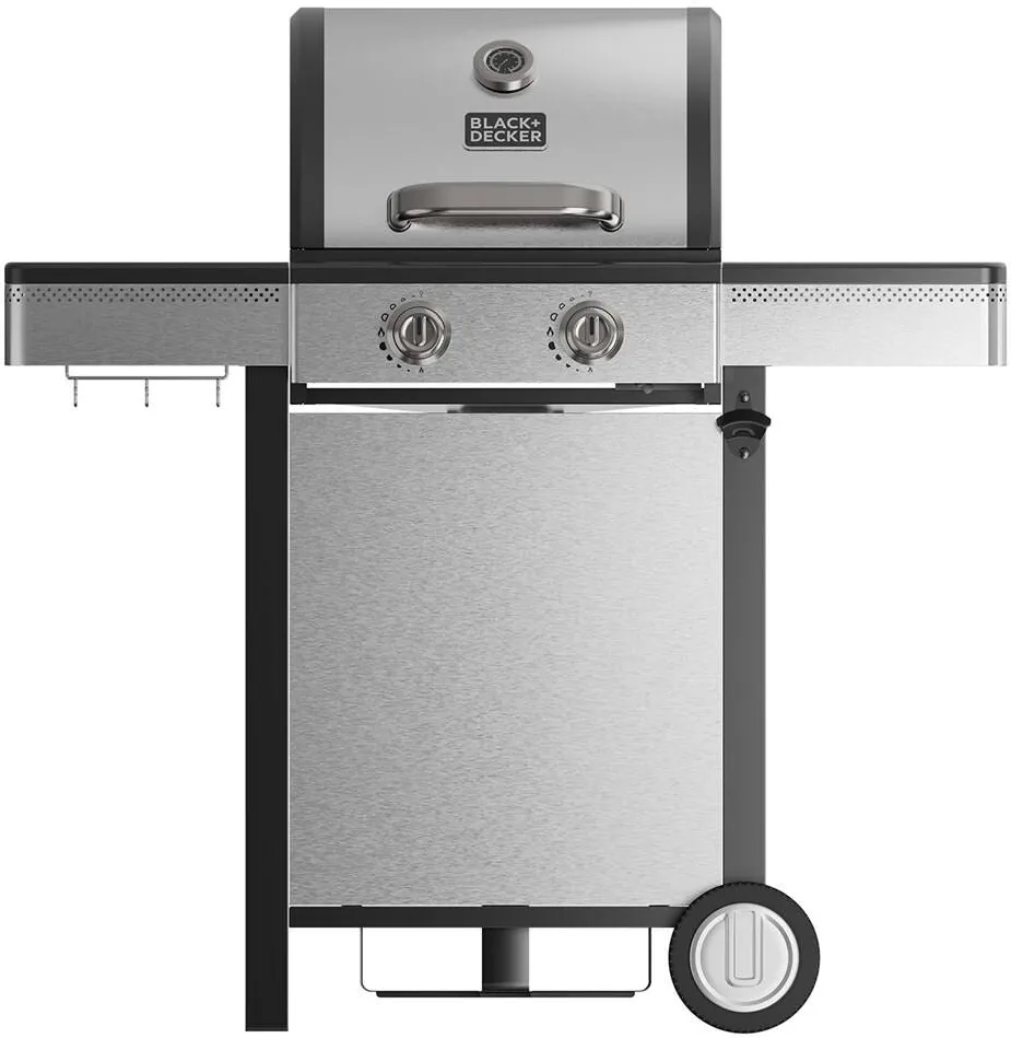 Black & Decker Black+Decker BXOG7200E gas grill, 2 burners x 3.6 kW