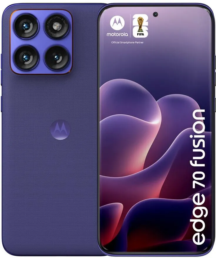 Smartphone MOTOROLA edge 70 fusion 17.2 cm (6.78") Dual SIM Android 16.0 5G USB Type-C 12 GB 256 GB 7000 mAh Violet