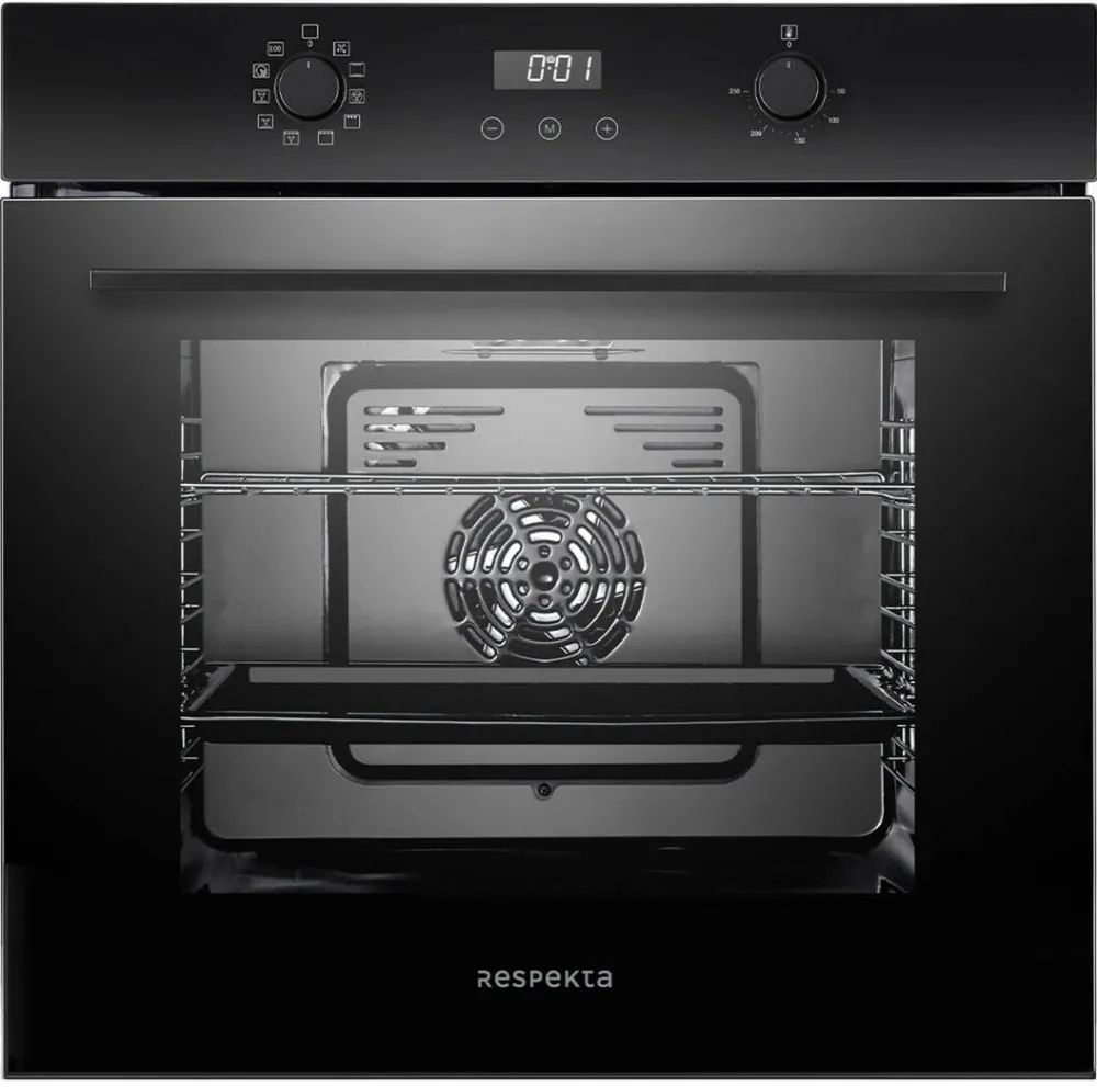 Respekta AB701-19 Built-in Oven Black