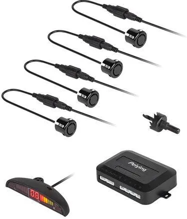 Peiying SISTEM PARCARE DISPLAY LED 4 SENZORI NEGRI