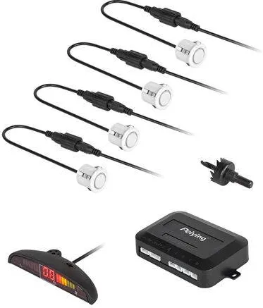 Peiying SISTEM PARCARE DISPLAY LED 4 SENZORI ALBI