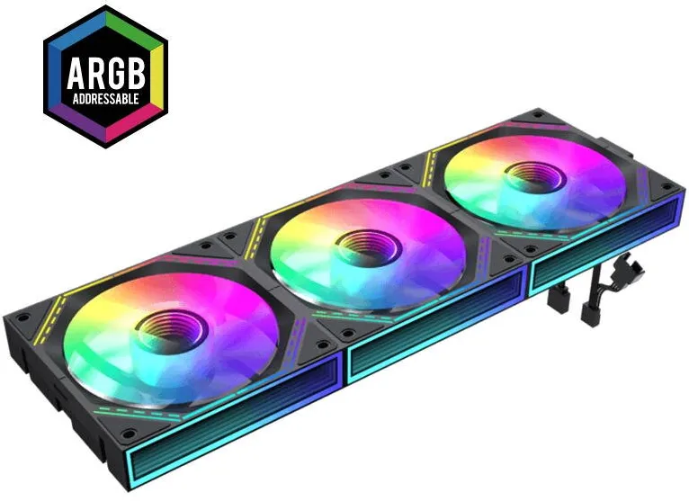 Gamemax FN12A-S3I ARGB 120mm Three Fan Pack
