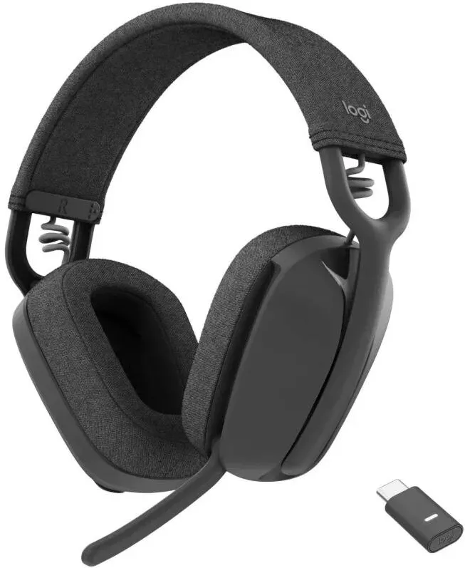 Casti Over-Head LOGITECH Over-Ear, Zone Vibe Wireless Teams Graphite