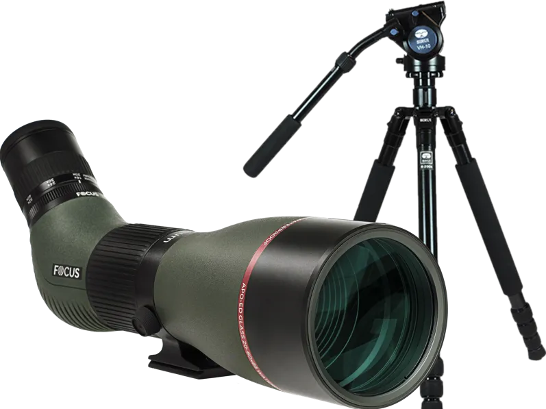 FOCUS OPTICS Kit Focus Optimum ED 20-60x85 Sirui R2004/VH10