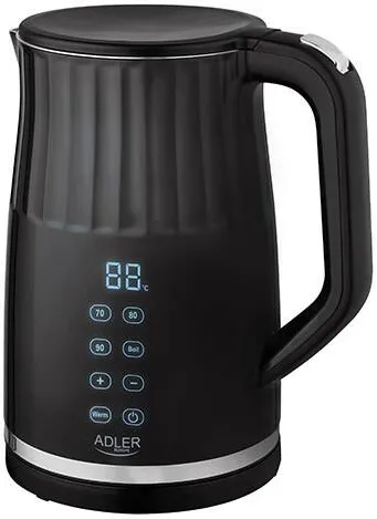 Adler Adler AD 1350 1.7L temperature-controlled LED electric kettle Black