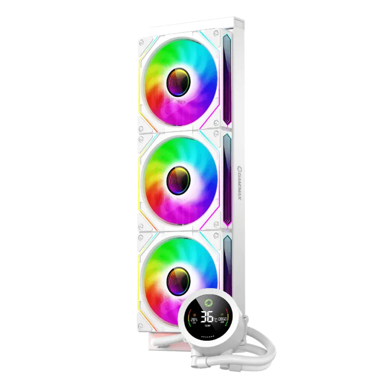 Cooler Gamemax Iceburg 360 Digital White