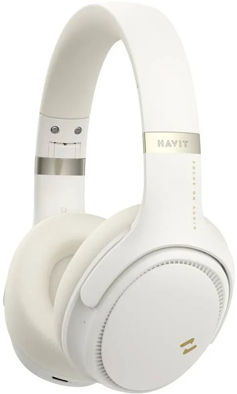 Casti Havit  H630BT PRO - Bluetooth headphones with ANC (Butter-yellow)
