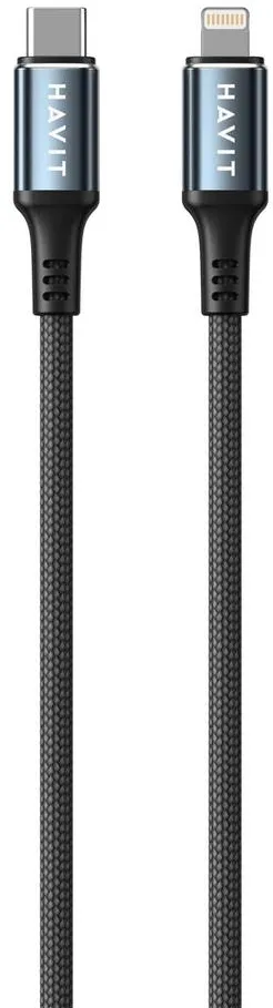 Havit  CB6311 - USB Type C to Lightning cable, 1 m (black)