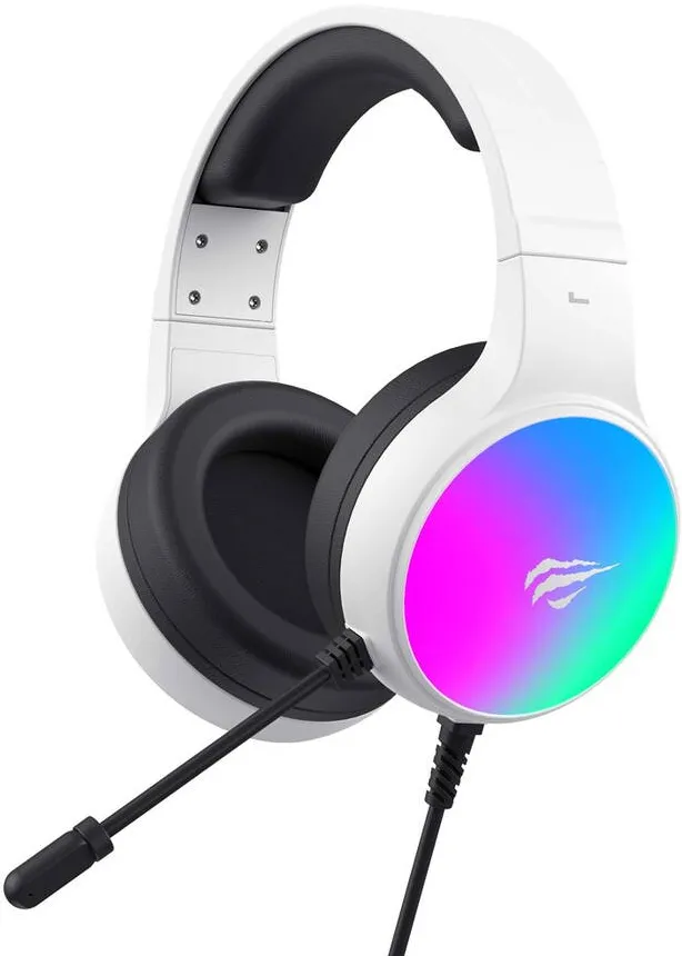 Casti Over-Head Havit Havit H2043U - gaming headphones (black and white)