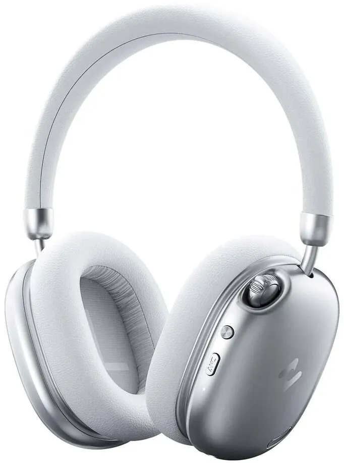 Casti Over-Head Havit Space S1 - wireless Noise Cancelling (silver)