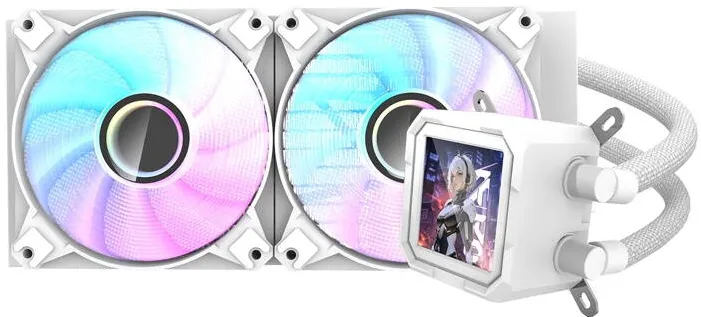 Cooler Darkflash DV240S CPU liquid cooling (white)