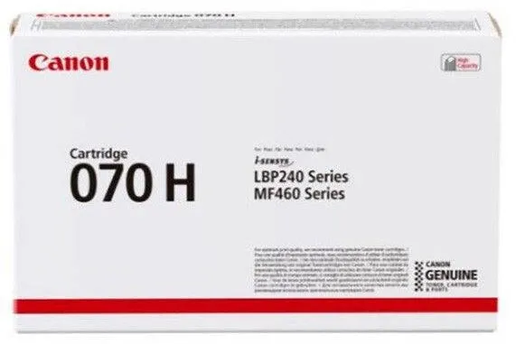 Cartus Imprimanta Canon Toner Canon CRG070H black, capacitate 10.2k pagini, pentru LBP246dw, LBP243dw, MF465dw, MF463dw, MF461dw