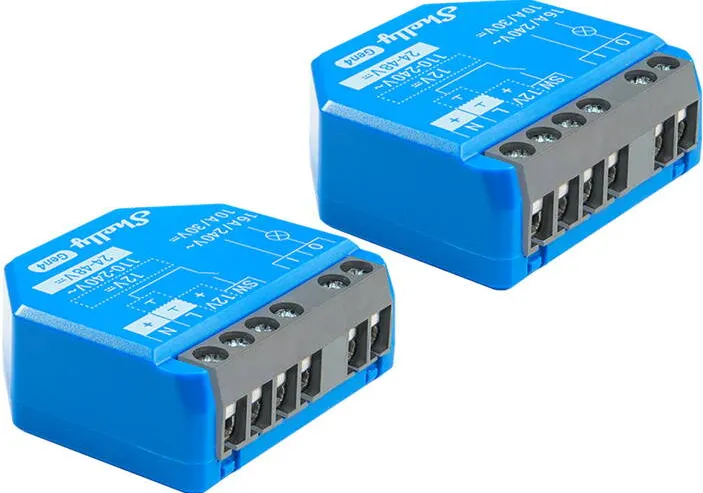 Shelly Set of 2 controllers Shelly 1 Gen4 Zigbee/Matter