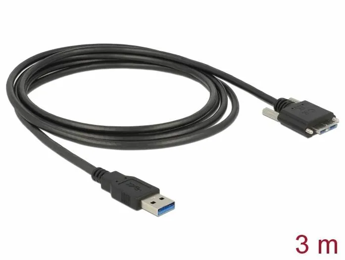 DELOCK 83599, USB cable - Micro-USB Type B to USB Type A - 3 m