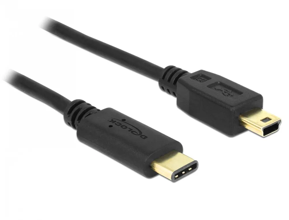 DELOCK 83335, USB-C cable - USB-C to mini-USB Type B - 50 cm
