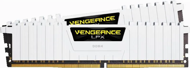 Memorie RAM Corsair Vengeance LPX White 16GB DDR4 3200MHz CL16 Dual Channel Kit
