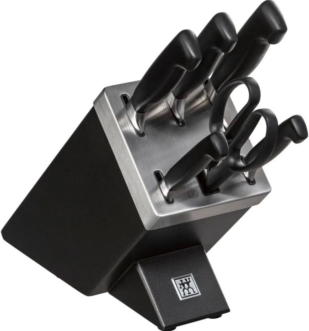 ZWILLING Vier Sterne Knife Block 7 pcs. grey