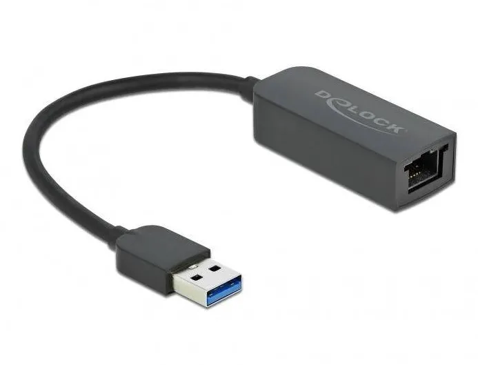 Adaptor DELOCK USB Typ-A Stecker la 2,5 Gigabit LAN kompakt