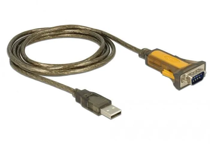 Adaptor DELOCK USB-A -> RS232 DB9 St/Bu 1.5m