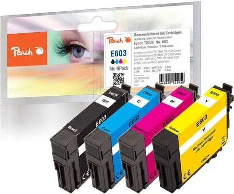 Cartus Compatibil Peach Inlocuitor Pentru Epson Nr.603 MultiPack REM,KOM