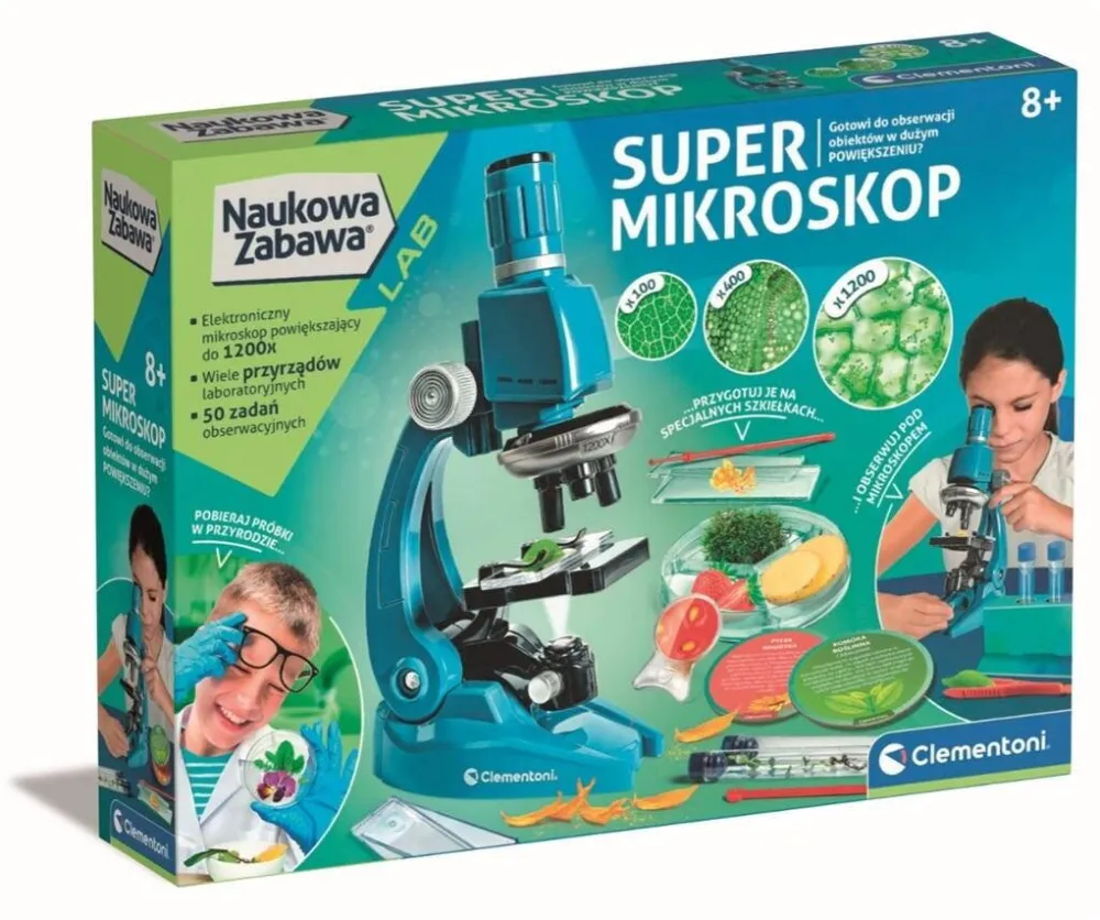 Jucarie Educativa Clementoni Super Microscope