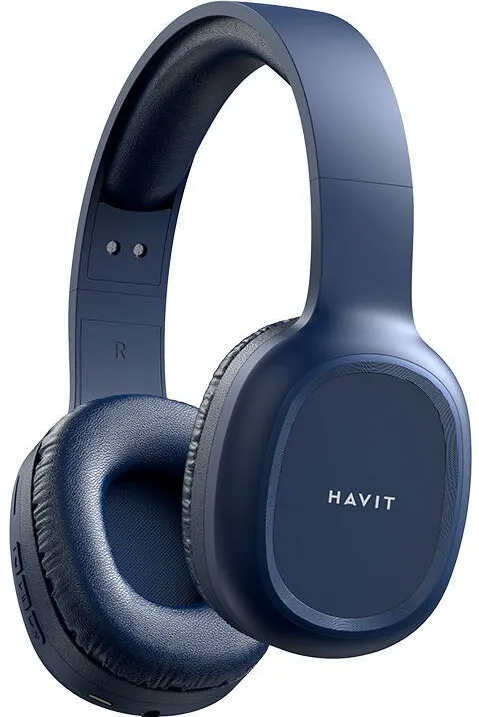 Casti Over-Head Havit H2590BT PRO (albastru)