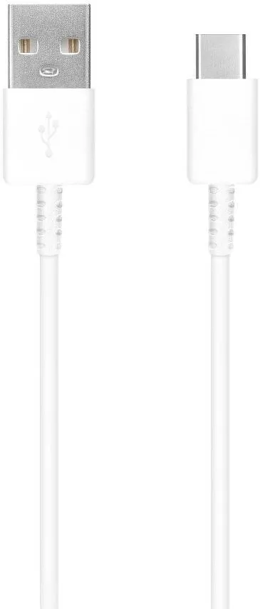 Samsung Cablu de Date USB la Type-C 2.1A, 1m - Samsung (EP-DG970BWE) - White (Bulk Packing)