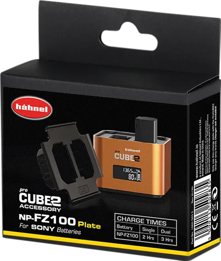 HAHNEL ProCUBE 2 Plate for Sony NP-FZ100 Baterie