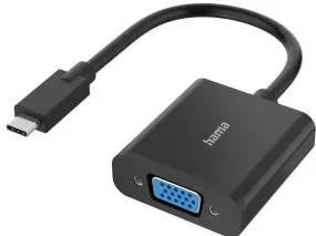 Adaptor HAMA Video adapter, USB-C plug - VGA socket, Full-HD 1080p