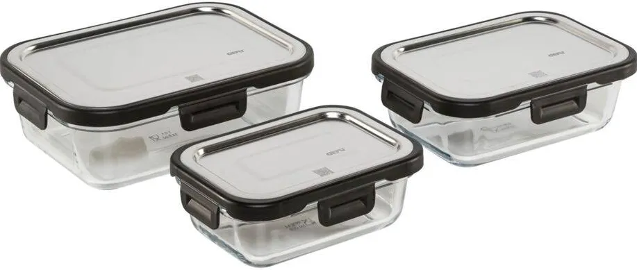 Gefu Recipiente depozitare MILO, 3 bucati