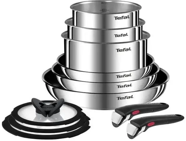 TEFAL Ingenio Emotion 11-piece cookware set L897SB74