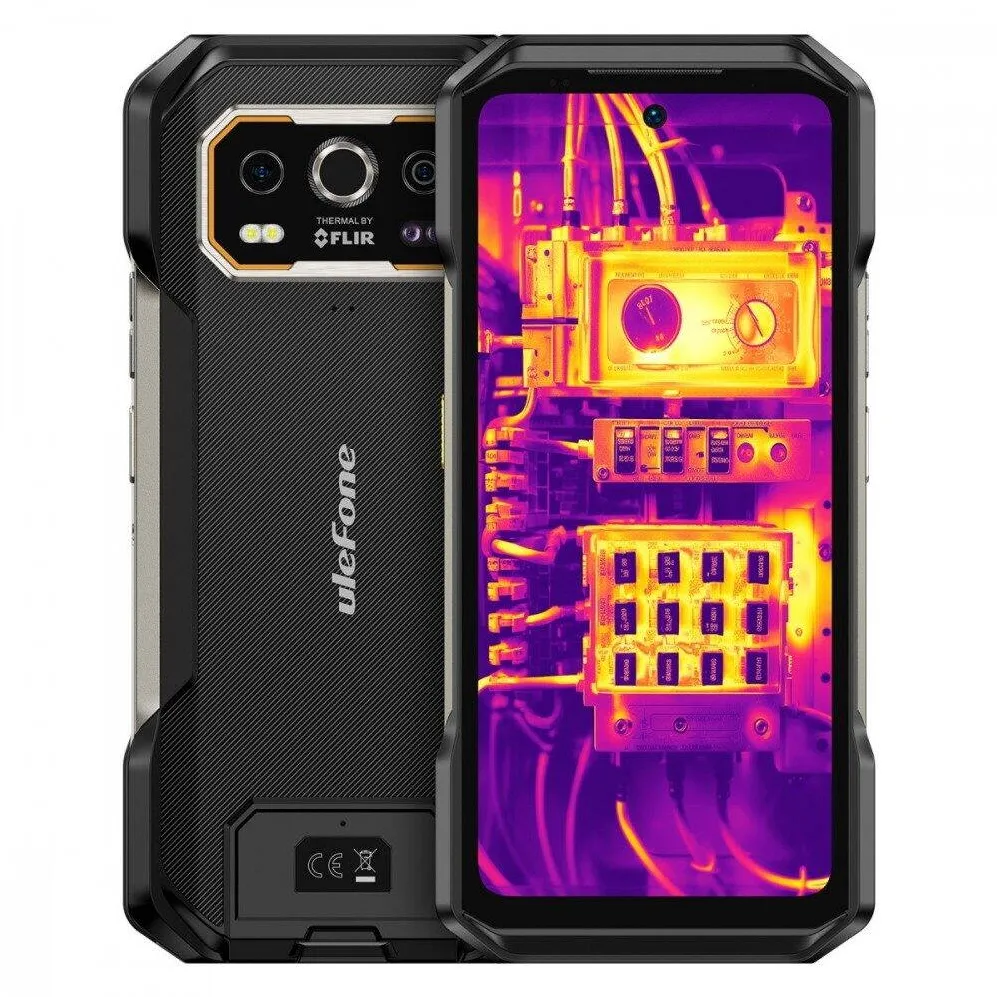 Smartphone Ulefone Smartphone Ulefone Armor 27T Pro 5G, 12GB RAM, 256GB, termoviziune, IP68/IP69K, negru