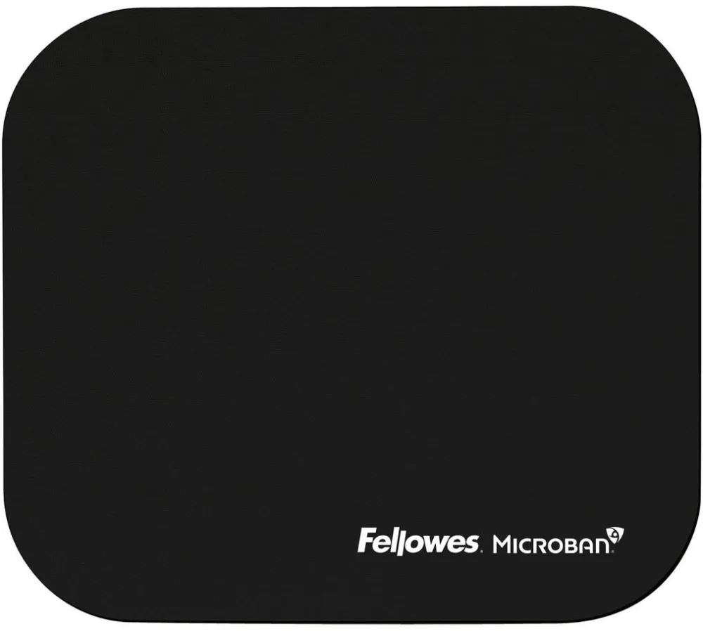 Mouse pad FELLOWES cu protectie antibateriana, Microban, negru