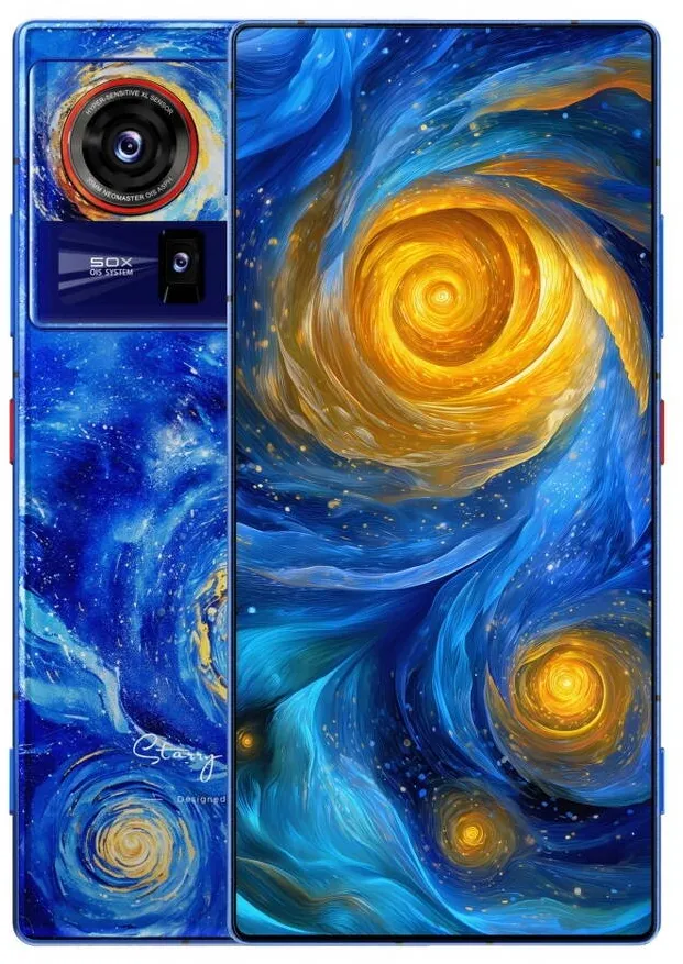 Smartphone Nubia ZTE Z80 Ultra 512GB, 16GB RAM 5G, Dual Sim, Blue