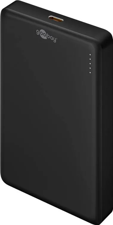 GOOBAY 70183 Magnetic Wireless Power Bank 10,000 mAh