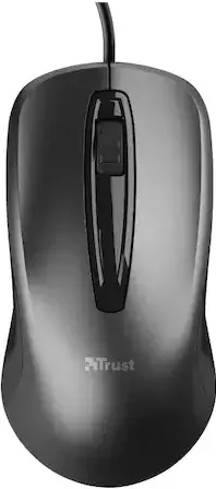 Mouse TRUST Carve WiRed Black