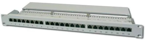 Accesoriu Retea Assmann Patch panel Digitus 24P 19 CAT6 grey, DN-91624S