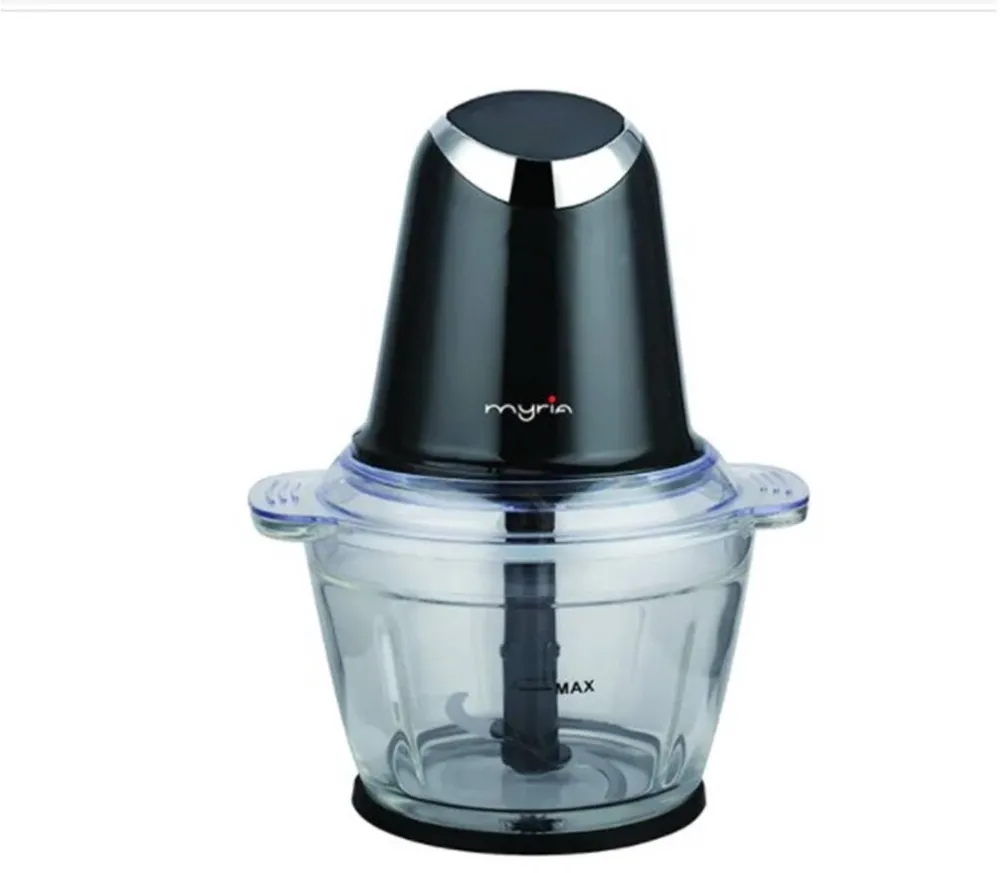 MYRIA Mini tocator MYRIA MY4069BK, 1l, 500W, 2 trepte viteza, negru-argintiu