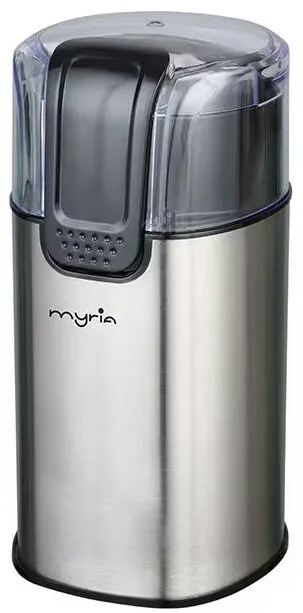 MYRIA Rasnita cafea MYRIA MY4445, 50g, 150W, negru-argintiu