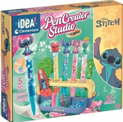Jucarie creativa Clementoni Idea Art - STITCH Pen Factory