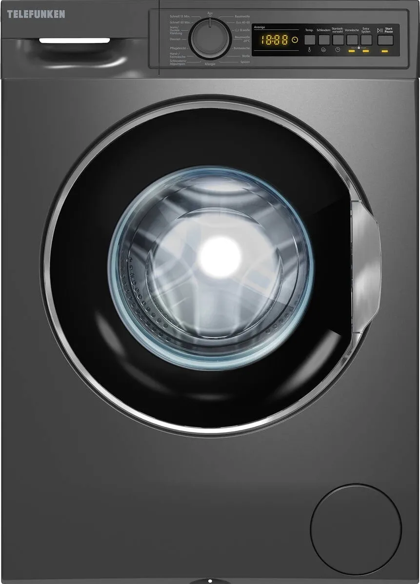 Telefunken W-8-1400-A0-DI, washing machine (stainless steel (dark))