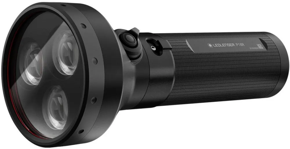 Ledlenser P18R Rechargeable LED Flashlight Black