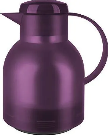 Emsa Samba vacuum jug Quick Press purple 1.0L