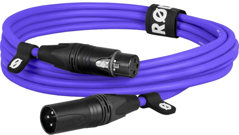 Microfon Rode Microphones Rode Microphones Premium XLR cable XLR3M-PU purple (purple, 3 meters)