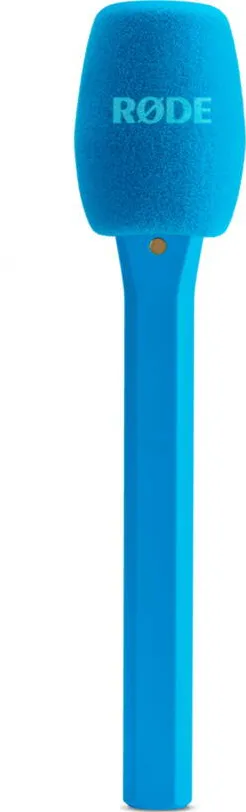 Microfon Rode Microphones Rode Microphones Interview Micro (blue, handheld adapter for Rode wireless transmitter modules)