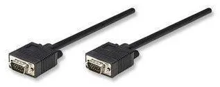 MANHATTAN Cablu VGA M - VGA M, 1.8m, negru