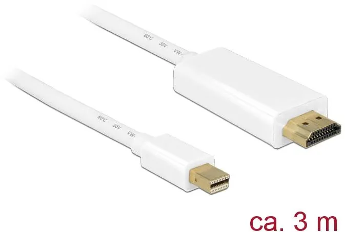 DELOCK Cable mini Displayport male -> male 2 m