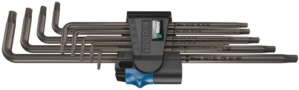 WERA 967/9 TX XL HF 1 angle wrench set